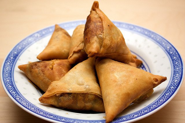 Chamussas de Carne
